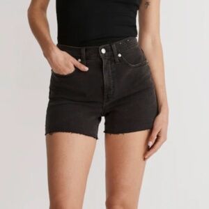 Madewell High Rise Denim Shorts